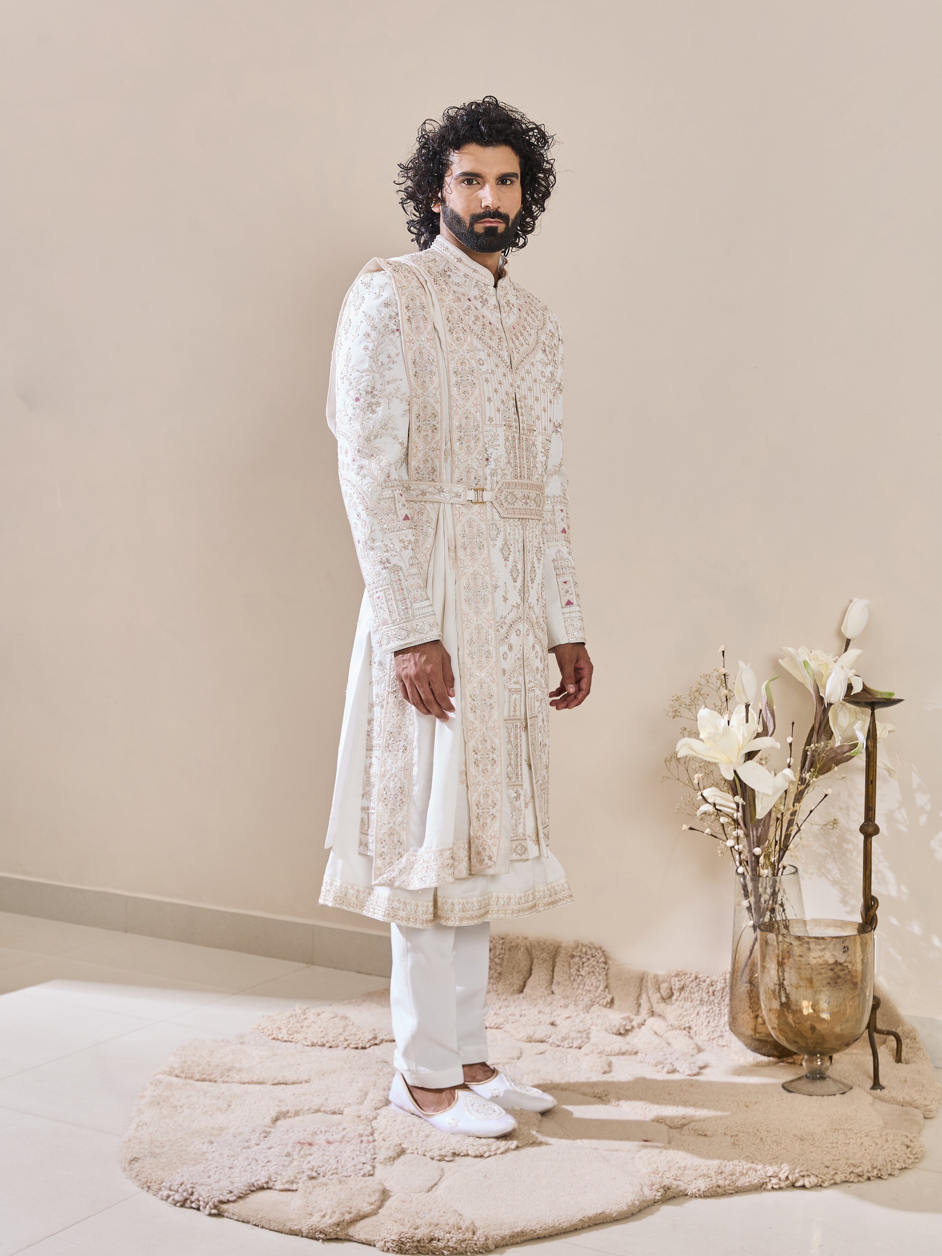 Ivory Sherwani