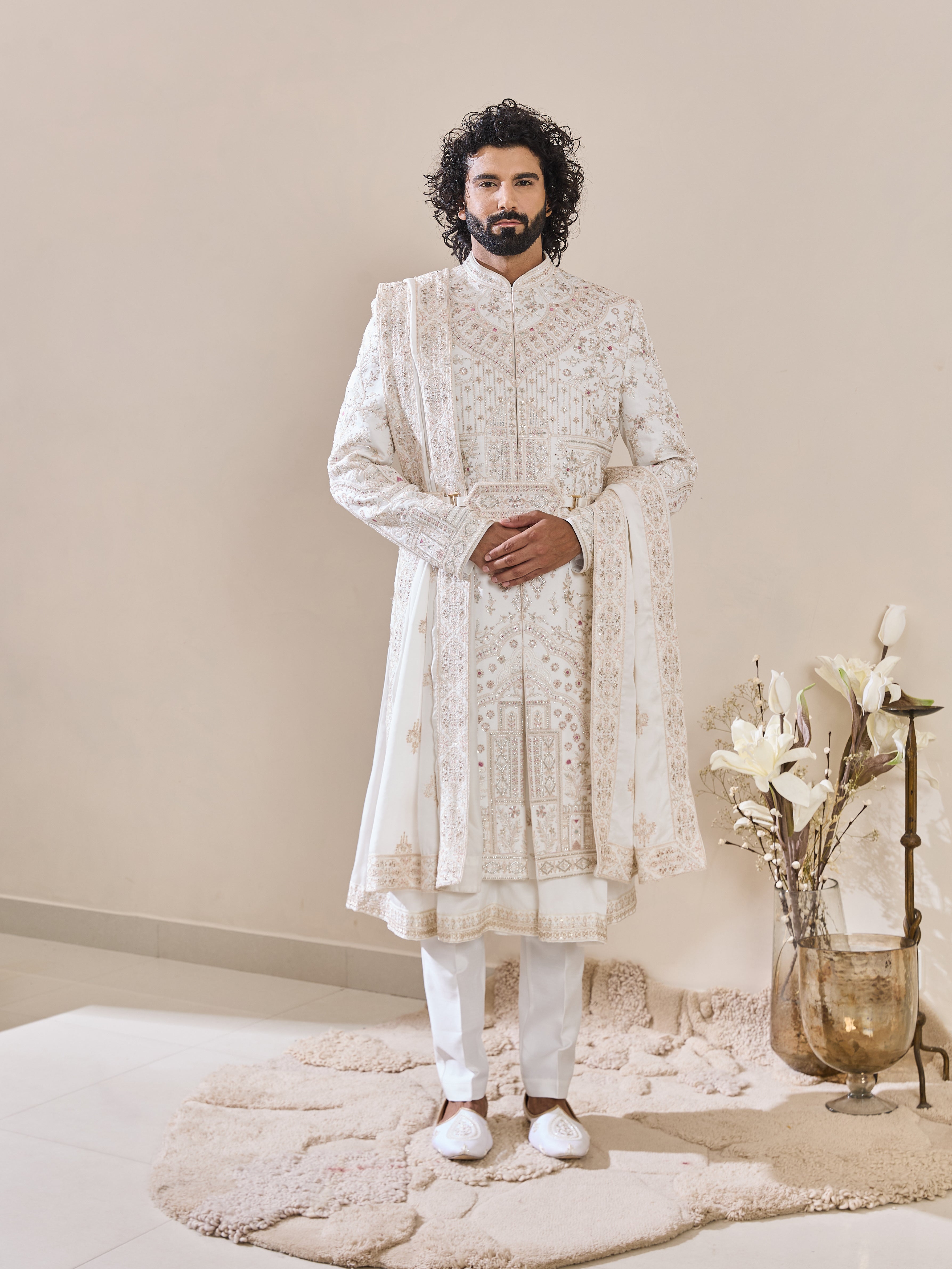 Ivory Sherwani