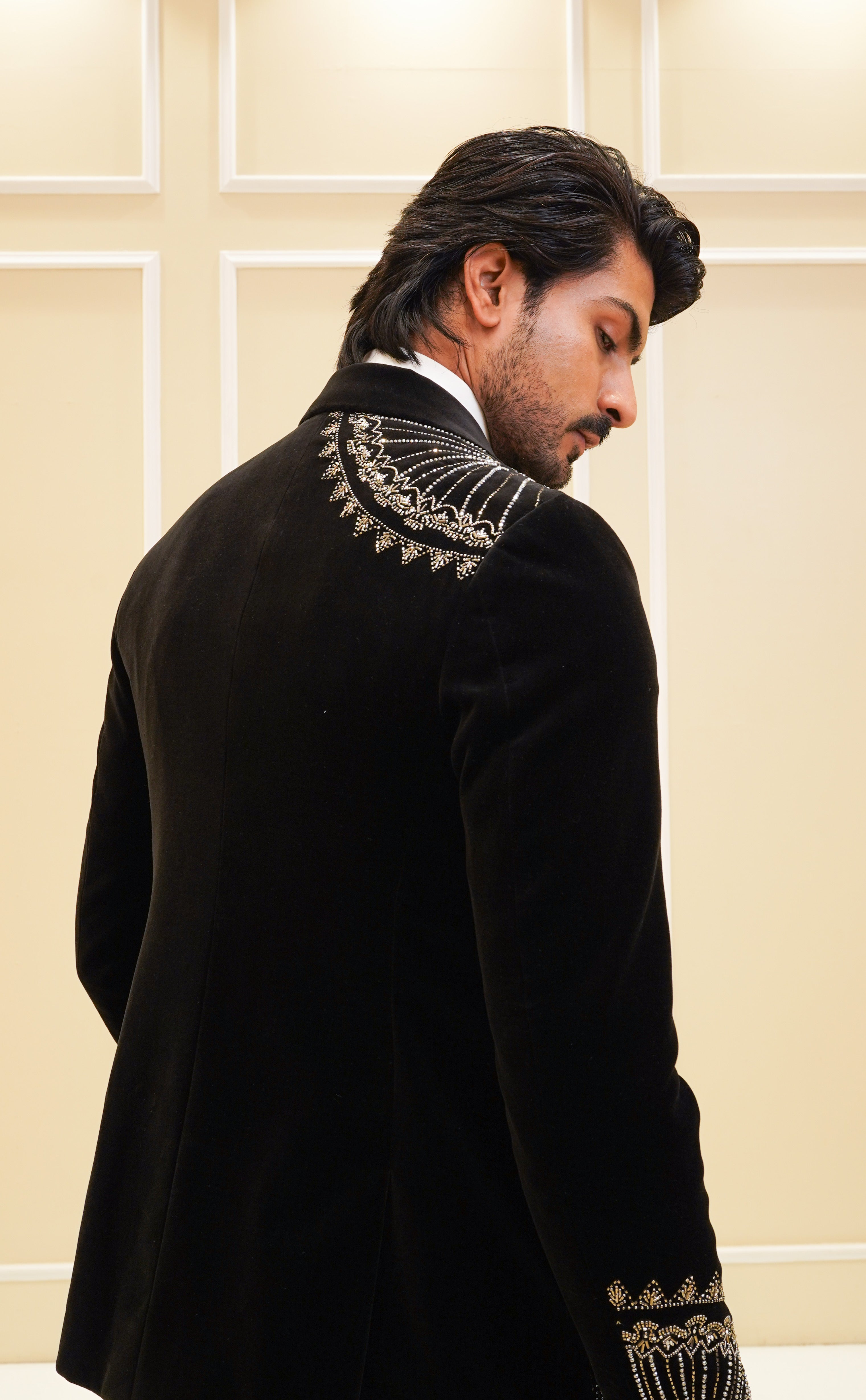 Black Rainbow New Cut Tuxedo Set