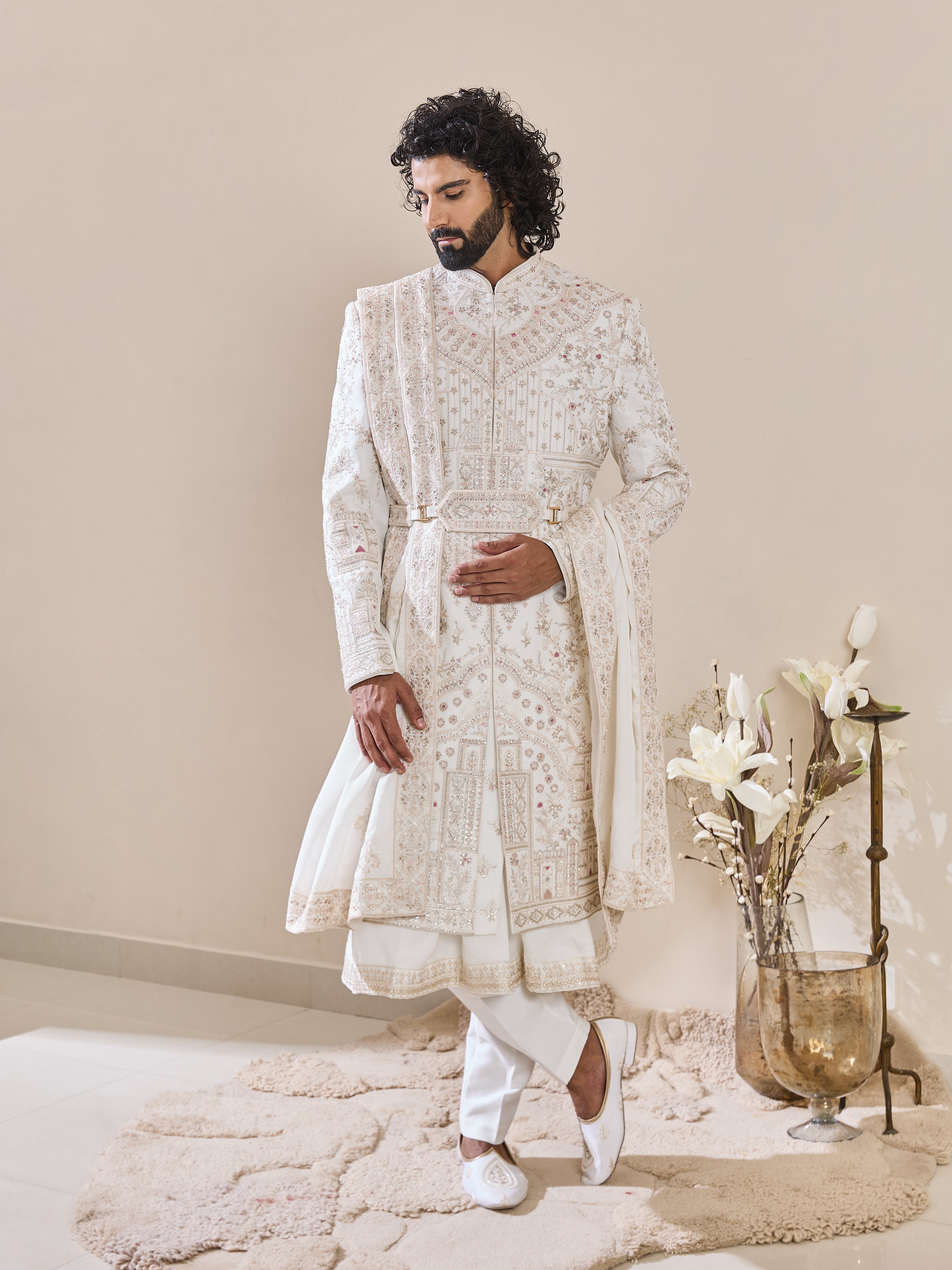 Ivory Sherwani