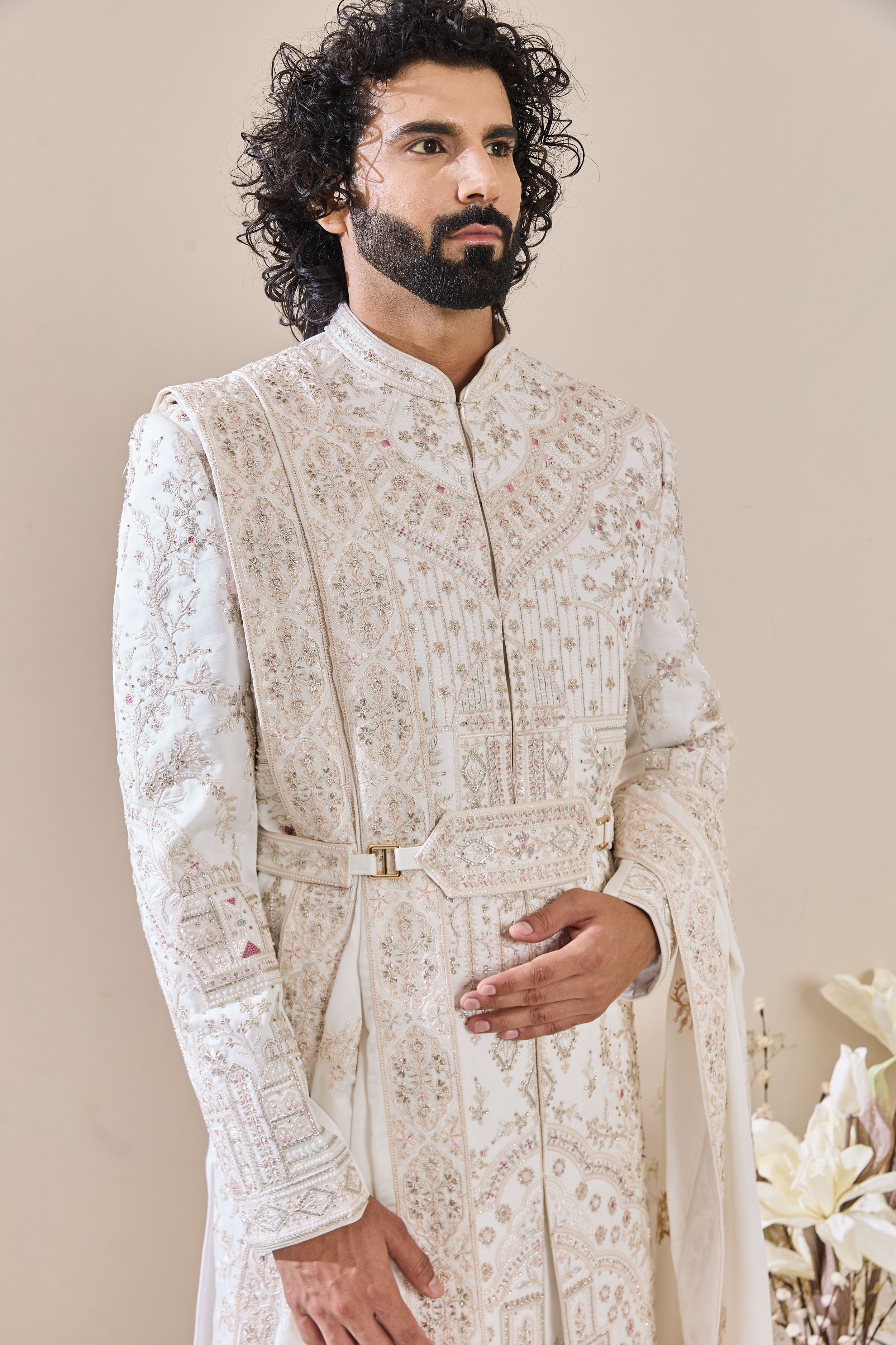 Ivory Sherwani