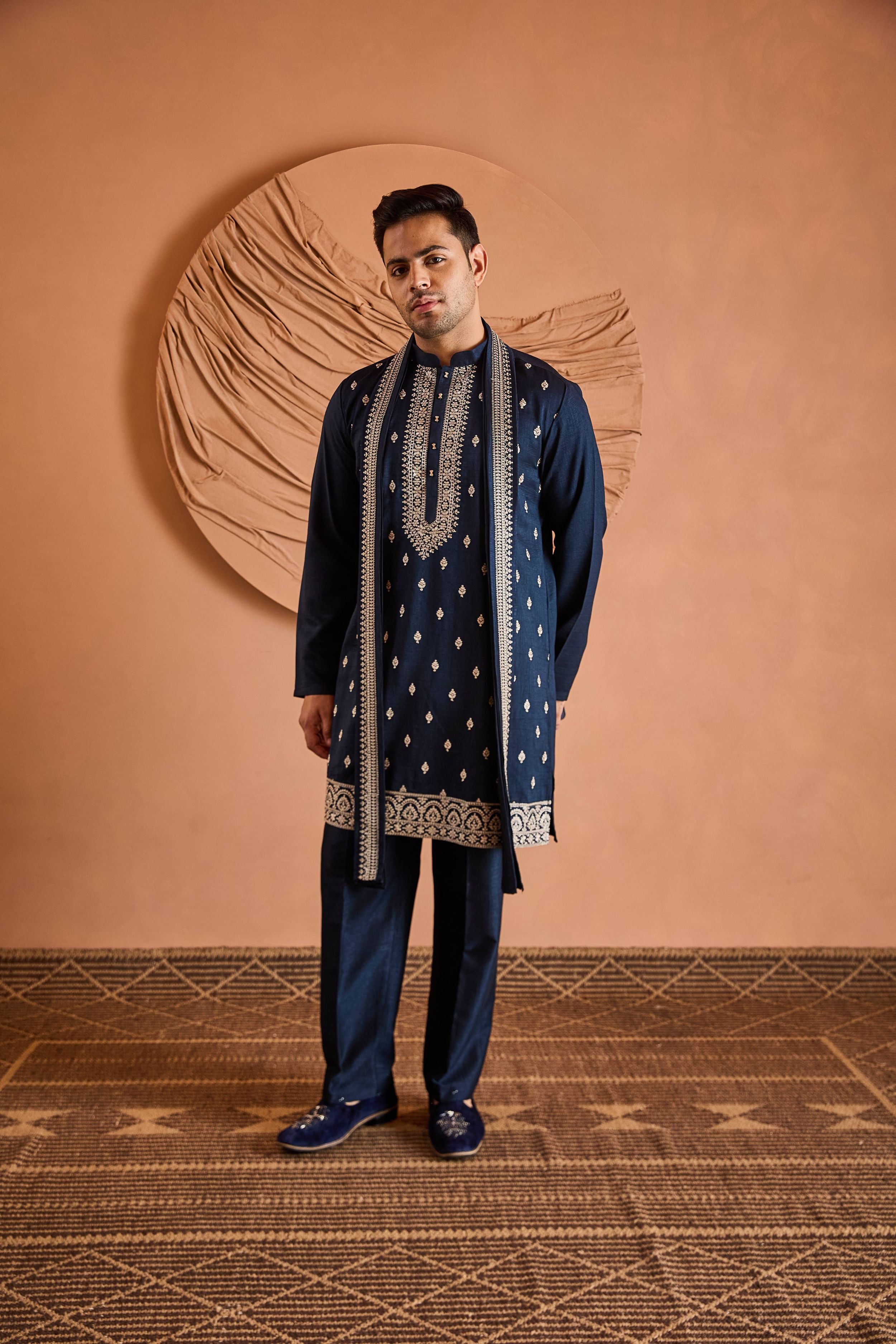 Deep Blue Classic  Indo-Western